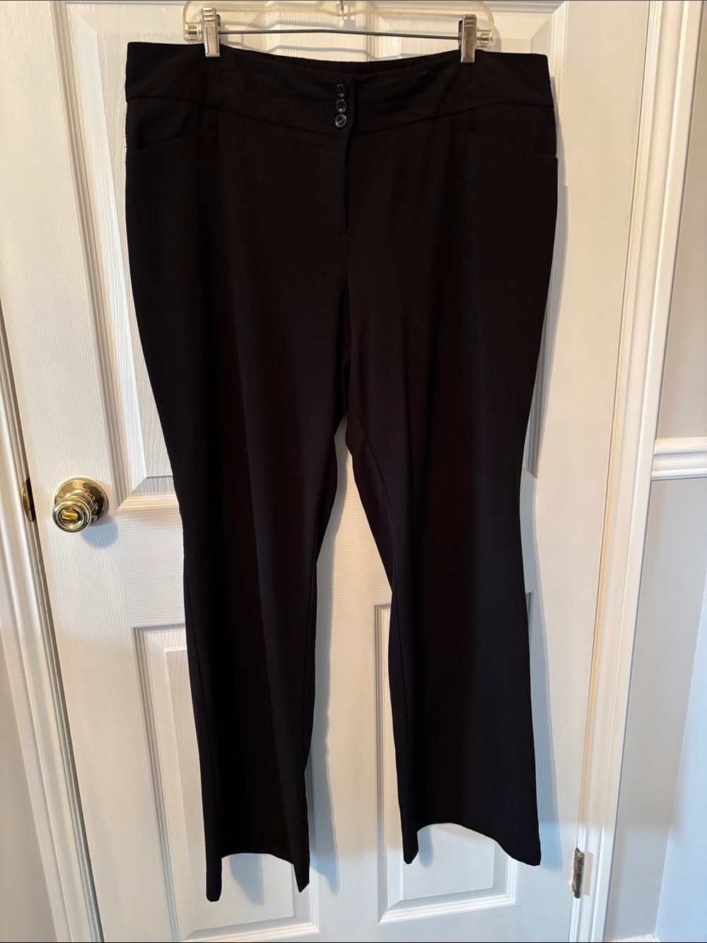 Ricki's Curvy Black Stretch Dress Trousers